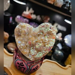 Aura Quartz Heart